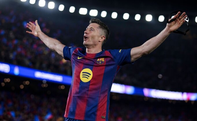 Robert Lewandowski, Barcelona'ya veda etti!