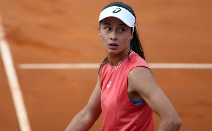Milli tenis�i Zeynep S�nmez, kariyer rekorunu geli�tirdi