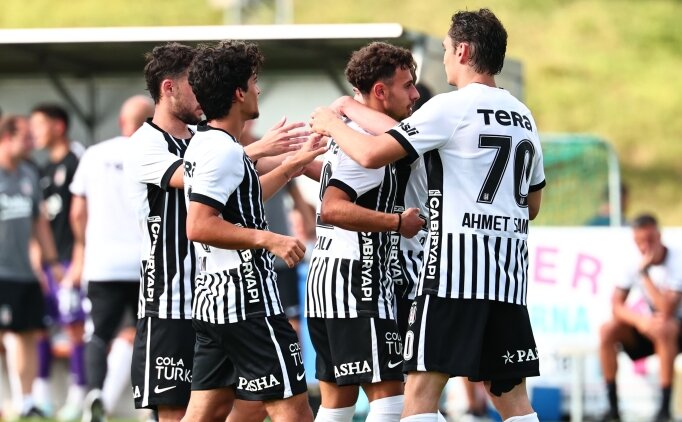 Be�ikta�, Mattersburg kar��s�nda yeni transferiyle g�ld�!