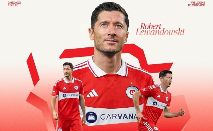 Robert Lewandowski resmen Chicago Fire'da!