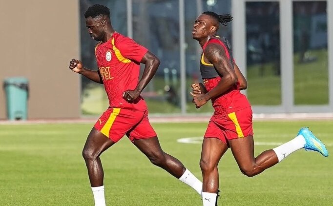 Galatasaray'da Wilfried Singo tak�mla �al��t�!