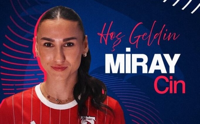 ABB FOMGET, milli futbolcu Miray Cin'i transfer etti