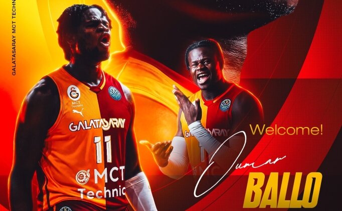 Galatasaray MCT Technic, Oumar Ballo'yu transfer etti
