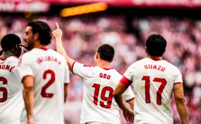 Sevilla ikinci yar�da a��ld�: Athletic Bilbao'yu 3 golle ge�ti