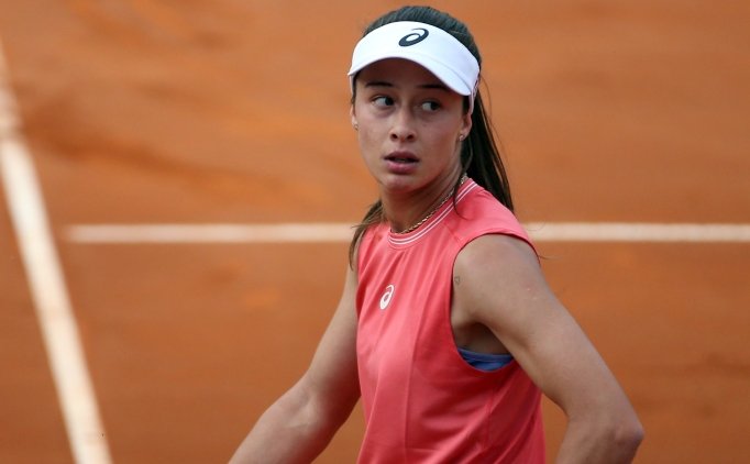 Milli tenis�i Zeynep S�nmez, Japonya A��k'a veda etti