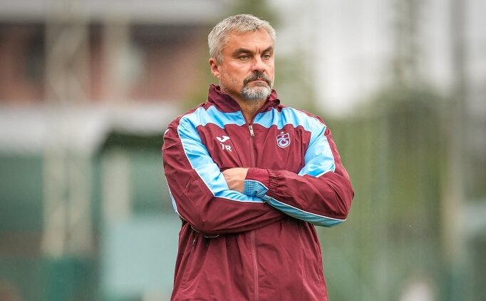 Trabzonspor'da Thomas Reis, ilk antrenman�na ��kt�