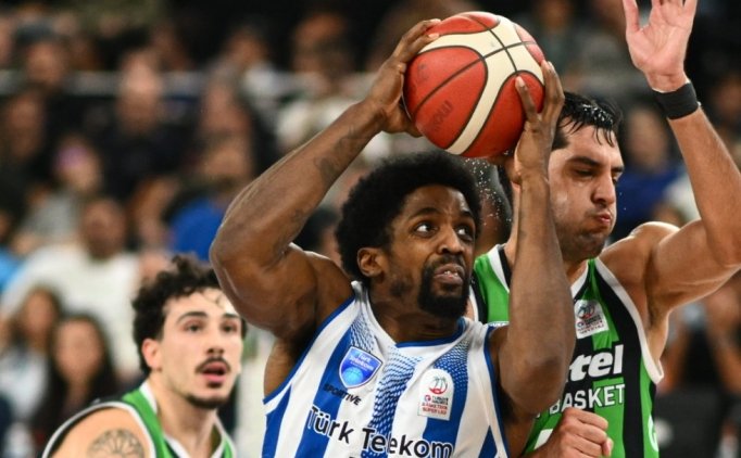 T�rk Telekom evinde Denizli Basket'e kar�� rahat kazand�