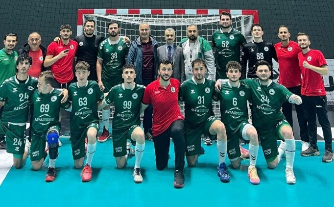 Giresunspor hentbolda Ankara engelini a�t�