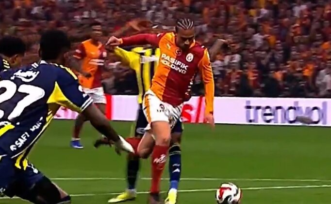 Galatasaray'da penalt� itiraz�!