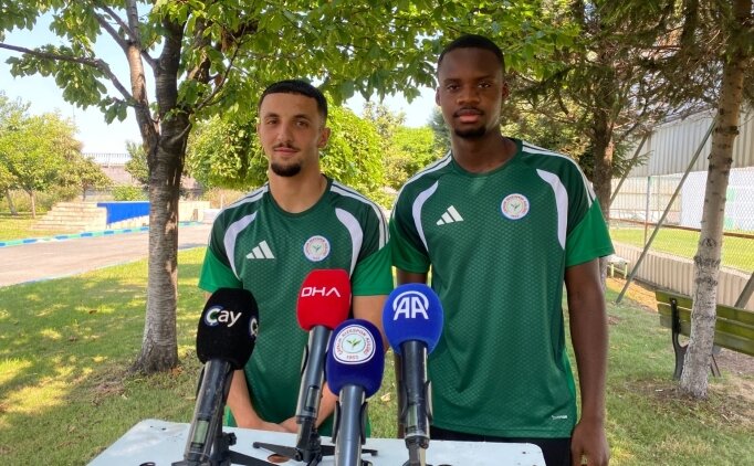 Rizespor'da Bakayoko ve Ariss'ten transfer itiraf�