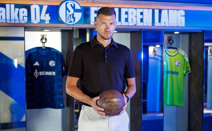 Edin Dzeko, Schalke'ye imzay� att�!