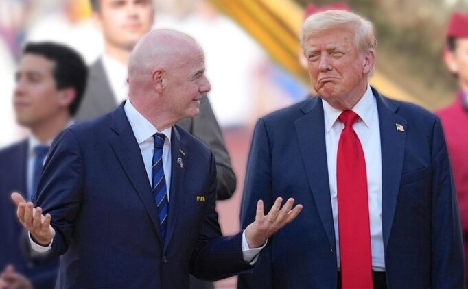Infantino, �ran'�n D�nya Kupas�'na kat�l�m� konusunu Trump ile g�r��t�