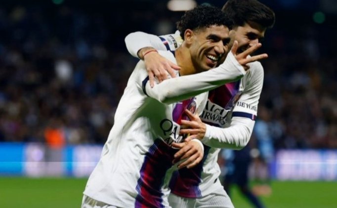 PSG'den 5 goll� �ov! Achraf Hakimi hat-trick yapt�