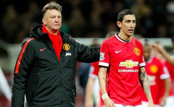 Di Maria'dan Van Gaal itiraf�: 'Her �ey orada bitti'