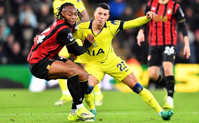 Bournemouth, Tottenham'� 90+5'te devirdi! 11 ma� sonra gelen galibiyet