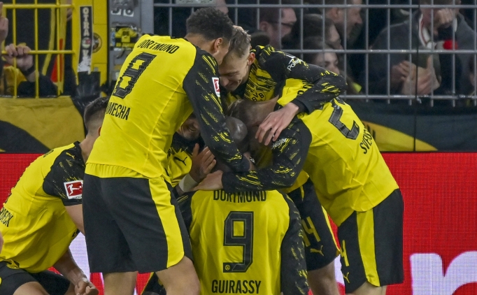 Dortmund kazand�; fark� 6'ya kadar indirdi