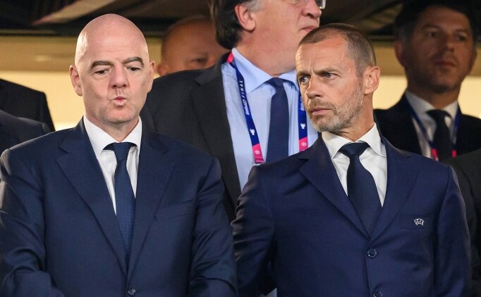 UEFA Ba�kan� Ceferin'den FIFA i�in karar!