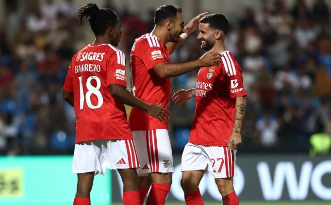 Pavlidis'ten hat-trick, Benfica'dan 7-0'l�k �ov!