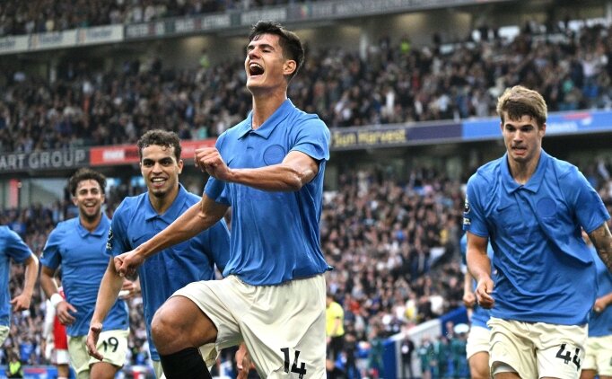 Brighton'dan Arsenal'e b�y�k �ok!