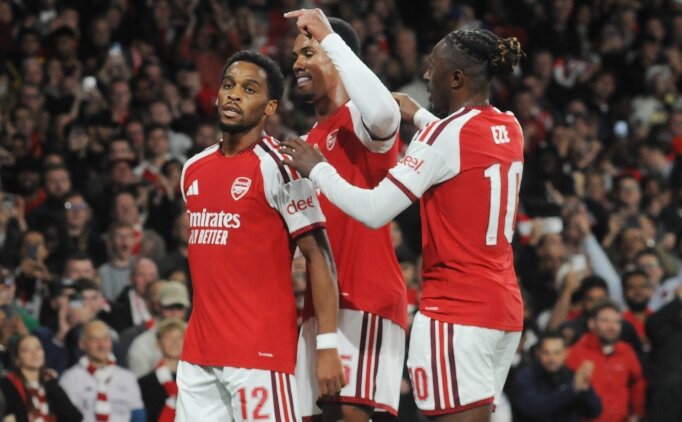 Arsenal, Lille'i ikinci yar�da y�kt�!