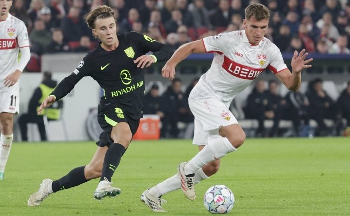 Galatasaray'�n rakibi Stuttgart, Atletico Madrid'e y�k�lmad�
