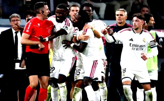 Real Madrid'e �ok: Vinicius'a a��r ceza!