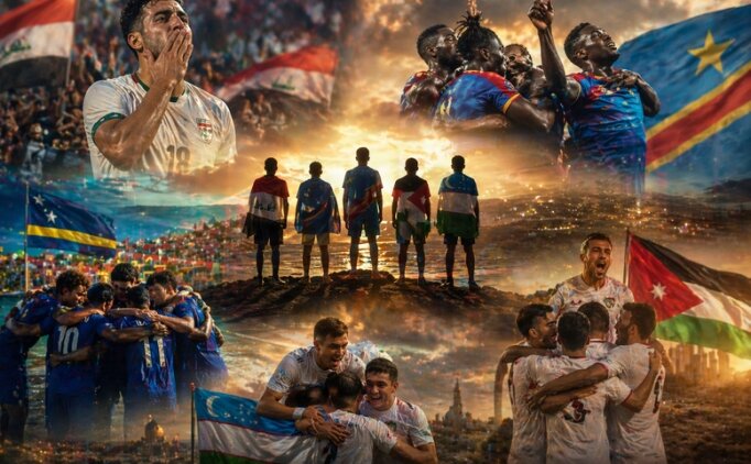 Haritada zor bulunuyor, D�nya Kupas� i�in o 6 tak�m