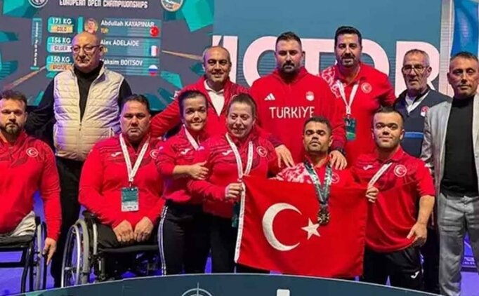 Halter'de 3 Avrupa madalyas� birden