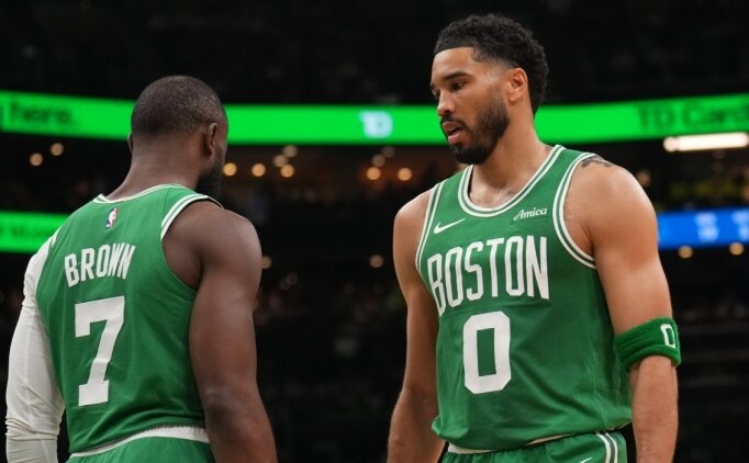 Jaylen Brown'dan Tatum itiraf�: 'Dengeyi bulmak kolay de�il'