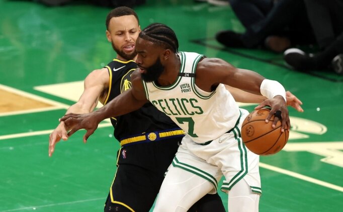 'Celtics, Brown kar��l���nda Warriors'tan 4 ilk tur hakk� istedi' iddias�