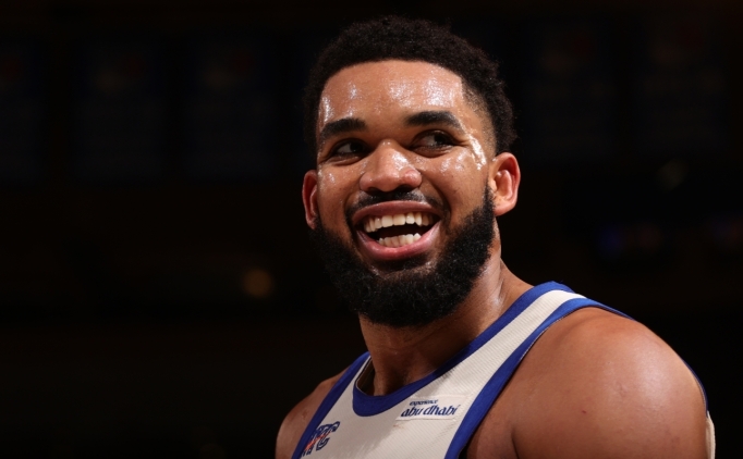 Knicks cephesi Karl-Anthony Towns iddialar�n� yalanlad�