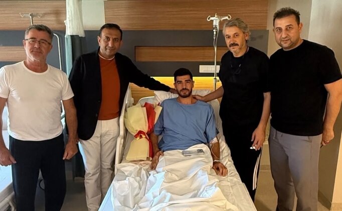 Kayserispor'un savunma oyuncusu Fethi �zer ameliyat oldu