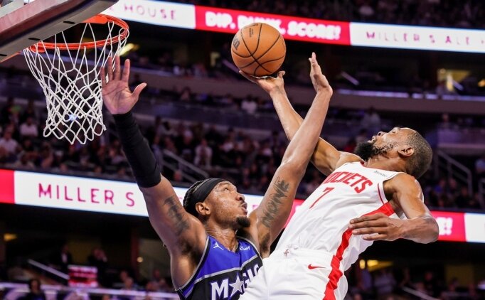 Durant 32 bin say�ya ula�t�, Rockets 19 say� fark� eritip kazand�