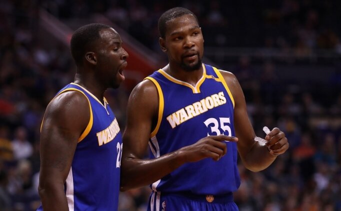 Draymond Green, Durant'in 76ers-Warriors k�yaslamas�na kat�lmad�