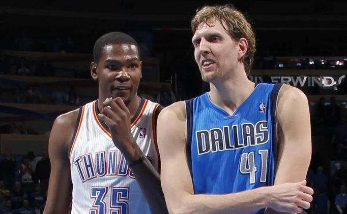 Nowitzki, Durant'in say� rekorunu k�rmas� hakk�nda konu�tu
