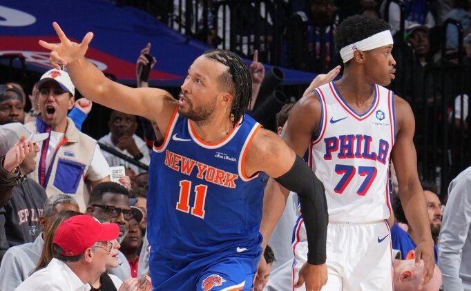 NBA'de 76ers'� s�p�ren Knicks, konferans finaline ��kt�