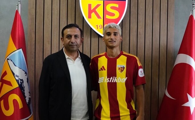 Kayserispor gen� y�ld�z� ile s�zle�me imzalad�