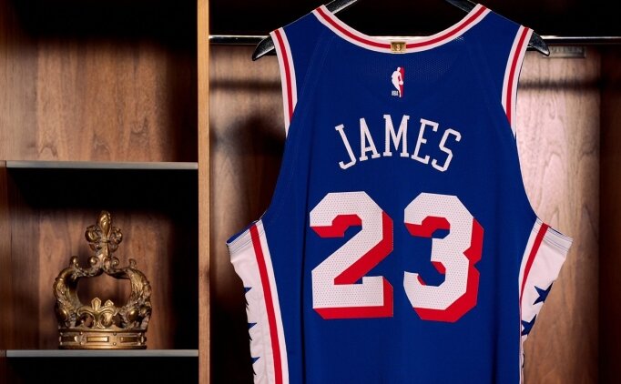 LeBron James, 76ers'ta 23 numaray� giyecek