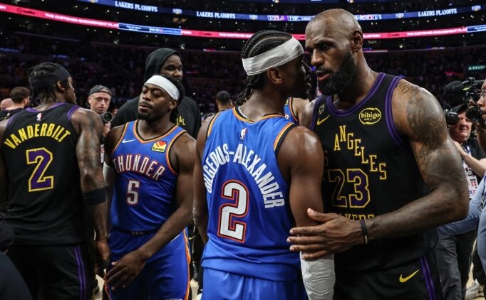 LeBron James'ten OKC'ye destek: 'Gidin bir tane daha kazan�n!'