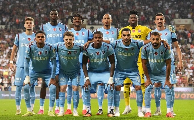 ��te Trabzonspor'un Konferans Ligi kadrosu