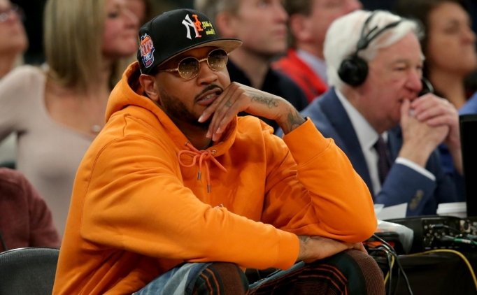 Carmelo'dan Knicks'e destek: '�imdi �ampiyonlu�u savunma zaman�'