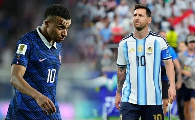 Mbappe'den Messi yorumu: 'Aram�zda rekabet yok'