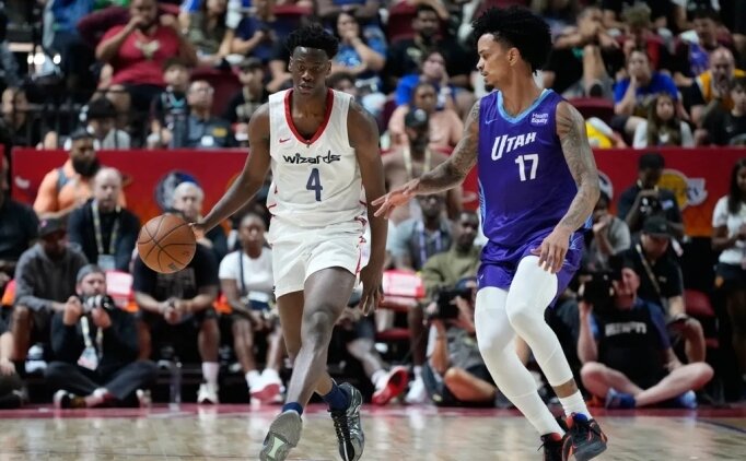 Dybantsa'n�n Wizards'�, Yaz Ligi'nde Peterson'l� Jazz'� ma�lup etti