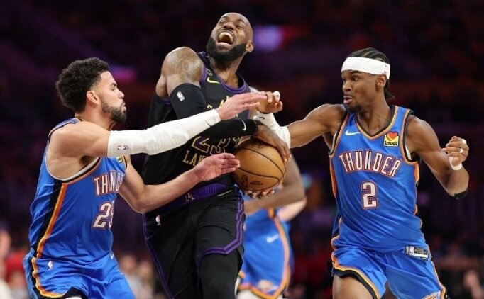 Thunder Lakers'� s�p�rd�, Mitchell'dan tarihi ikinci yar� performans�