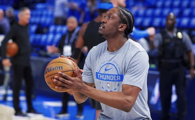 Jalen Williams, Spurs'e kar�� 1. ma�ta parkelere d�n�yor