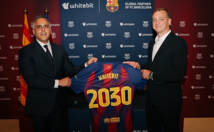 WhiteBIT ve FC Barcelona aras�nda anla�ma!