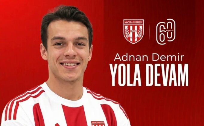 Ayval�kg�c� Belediyespor, Adnan Demir'in s�zle�mesini uzatt�