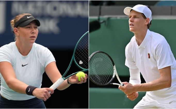 Avustralya A��k'ta Sinner ve Anisimova, 4. tura ��kt�