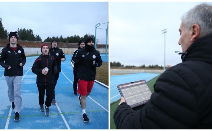 Milli badmintoncular�n kalpleri 'ak�ll� sens�r' ile kontrol ediliyor