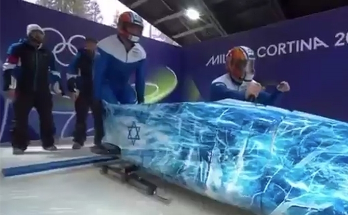 �svi�reli spikerden canl� yay�nda �srailli sporcuya 'soyk�r�m' tepkisi